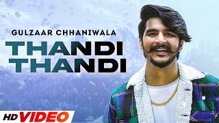 Gulzaar Chhaniwala  Thandi Thandi HD Video Haryanvi Song 2022  SpeedRecordsHaryanvi [upl. by Riva]