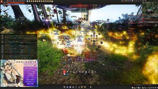 BDOAwakening Sage Node War Kamasylvia 67kill PvP 60黒い砂漠 覚醒セージ カーマス拠点戦 無制限【勇士】4K [upl. by Yerhcaz]