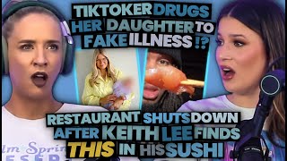 TikTok Mom Was Making DAUGHTER SICK to Fake Brain Tumor  Keith Lee Found WHAT In His Sushi 196 [upl. by Aelhsa246]