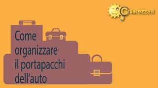 Portapacchi auto come organizzarlo  Consigli di Chiarezzait [upl. by Giza]