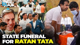 Ratan Tata To Receive State Funeral As Nation Pays Tribute To The Visionary Leader [upl. by Laing264]