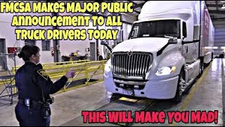 163318 CDL Holders Will Lose License In November 2024 truckdriver [upl. by Terrej]