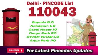 Arjun Park Delhi Pin code 110043  Arjun Park Pin code [upl. by Ajnos414]