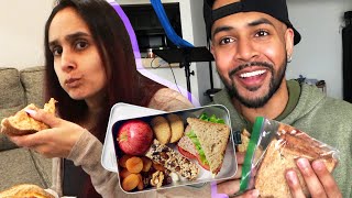 Couple Tries Making Each Other Lunch For A Week [upl. by Nerred635]