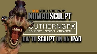 Nomad iPad Sculpting App brand new software launched TODAY [upl. by Yrtneg]