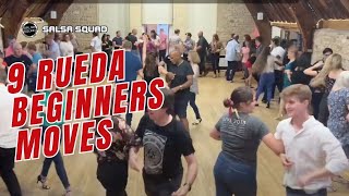 How To Dance Rueda 9 Beginner  Improver moves [upl. by Adaline]