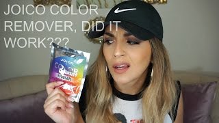 Joico Color Intensity Eraser ReviewHow To Remove Colored Hair  Brenda Manalac [upl. by Younglove]