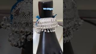 Silver bridal Payal design silver trending shortvideo [upl. by Urina510]