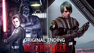 Return Of The Jedi FULL Original Ending Revealed Star Wars Explained [upl. by Fradin831]