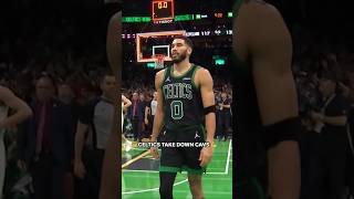 Celtics for the W nba celtics cavaliers jaysontatum basketball viralshort sports donovan [upl. by Landers387]