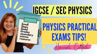 GCE Olevels Physics Practical Exams Tips [upl. by Carder]