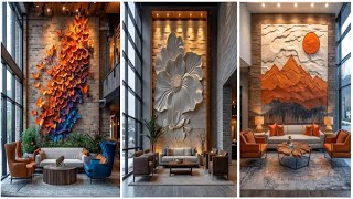 Living Room Wall Design Ideas  Wallpaper Ideas  Living Area Wall Design Ideas  Decor Paradox [upl. by Adnoryt856]