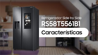 Refrigerador Samsung Family Hub RS58T5561B1  Características [upl. by Olsson]