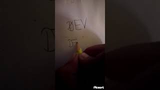 Dev name logo viral trending short [upl. by Ecinhoj430]