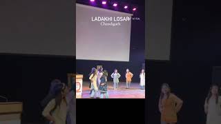 Cultural Exchange Ladakh Student Celebrates Losar in Chandigarh [upl. by Tarfe]