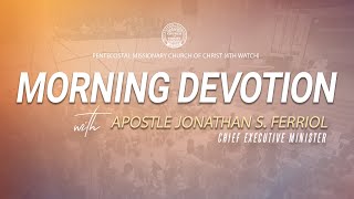 Morning Devotion  Antipolo City  July 31 2024 [upl. by Atsillac]