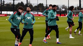 WELCOME BACK REDS Inside Liverpool Training Tuesday Training Session as Prepare For Southampton [upl. by Essyle]