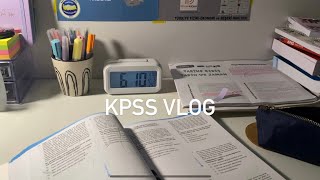 kpss vlog  dershanede 1 gün  erken kalkmak ne yedim [upl. by Kcerb]