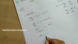 Variable Separable differential equations  problem 5  type  2 [upl. by Ettenej]