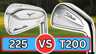 2023 Titleist T200 VS Mizuno Pro 225 [upl. by Ainola]