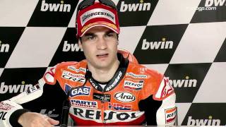 Dani Pedrosa interview after the Jerez GP [upl. by Faxun]