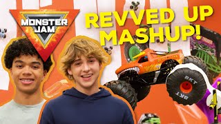 Revved Up Recaps Mini Games and MORE 🧻🔥  Monster Jam  Toys for Kids [upl. by Roldan]