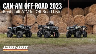 CanAm OffRoad 2023  Introducing the new Outlander and Outlander PRO [upl. by Halilad69]