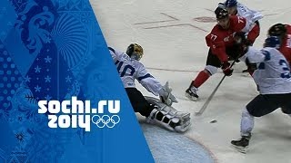 Ice Hockey  Mens Group B  Finland v Canada  Sochi 2014 Winter Olympics [upl. by Aromat]