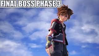 Kingdom Hearts 3 OST Final Boss Theme Extended [upl. by Crabb]