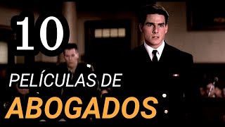 Top 10 Mejores Películas de ABOGADOS y JUICIOS [upl. by Alyakim]