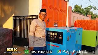 GENSET SILENT YAMAGEN 11KVA  YANMAR TAIYO JAPAN [upl. by Metts]