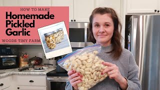 🧄How to make Homemade Pickled Garlic🧄 [upl. by Eronaele]