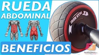 Rueda abdominal  Beneficios y Musculos implicados [upl. by Eizzo675]