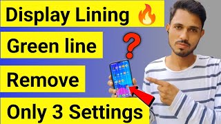 how to remove display lines  how to stop lines on your phone  screen black line problemgreen line [upl. by Micaela]