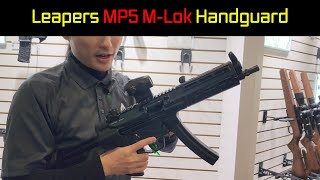 Leapers MP5 MLOK Monolithic Handguard  SHOT Show 2024 [upl. by Kathye43]