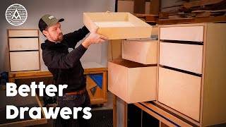 How to make Professional Drawers for Cabinets [upl. by Iliram]