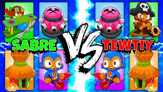 1 tower from each category How far can you get BTD 6 [upl. by Ynahirb]