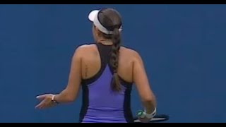 Jessica Pegula clashes with box after racket complaint in US Open final [upl. by Romie597]