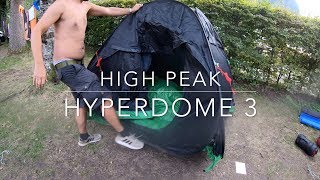 Highpeak Hyperdome 3 pop up tent [upl. by Fotinas908]