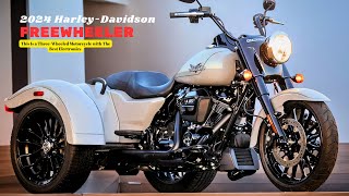 This Is a ThreeWheeled Motorcycle with The Best Electronics  2024 HarleyDavidson Freewheeler [upl. by Aser]