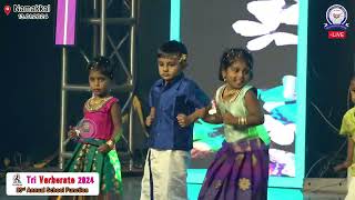 PRE KG Students Dance Performance Trinity Academy MHSS 33rd Annual Day School Function TRI VERB [upl. by Nylear]