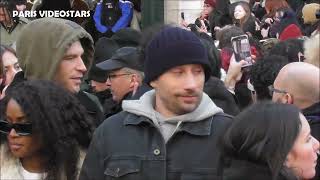 Matthias Schoenaerts  Paris Fashion Week 20 january 2024 show Loewe [upl. by Tedder]