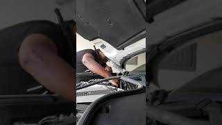 Replacing Car Battery on Infiniti M37 [upl. by Vola]