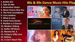 80s amp 90s Dance Music Hits Playlist  Greatest 1980s amp 1990s Dance Songs  Top Songs [upl. by Eladnor]