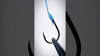 Fishing knot skills holeless hook fishing knot shorts [upl. by Esch]