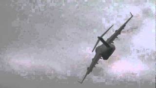 Air Force video of moments before C17 crash  wwwAirCrashObservercom [upl. by Johnston]