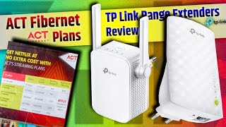 ACT Fibernet New Plans 2024🔥TP Link 2 WiFi Range Extenders AC1200 amp AC750 Dual Band🔥 [upl. by Aliwt]