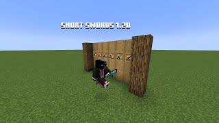 Short Swords Pack 120  Minecraft Texture Pack [upl. by Emerej49]