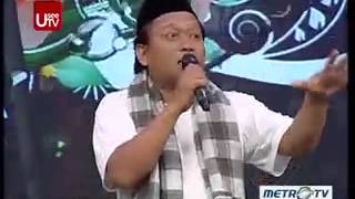 Arief Didu  Stand Up Comedy MetroTV 4 Maret 2014 [upl. by Caplan]