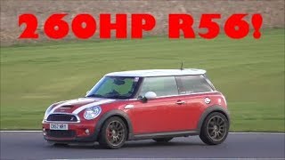 260HP Mini Cooper S R56 On Track [upl. by Yrrad104]